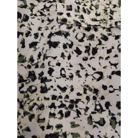 Old‎ Navy Active StretchTech Pants Sz M Beige Black Green Pull-on Elastic Waist - Picture 4 of 8